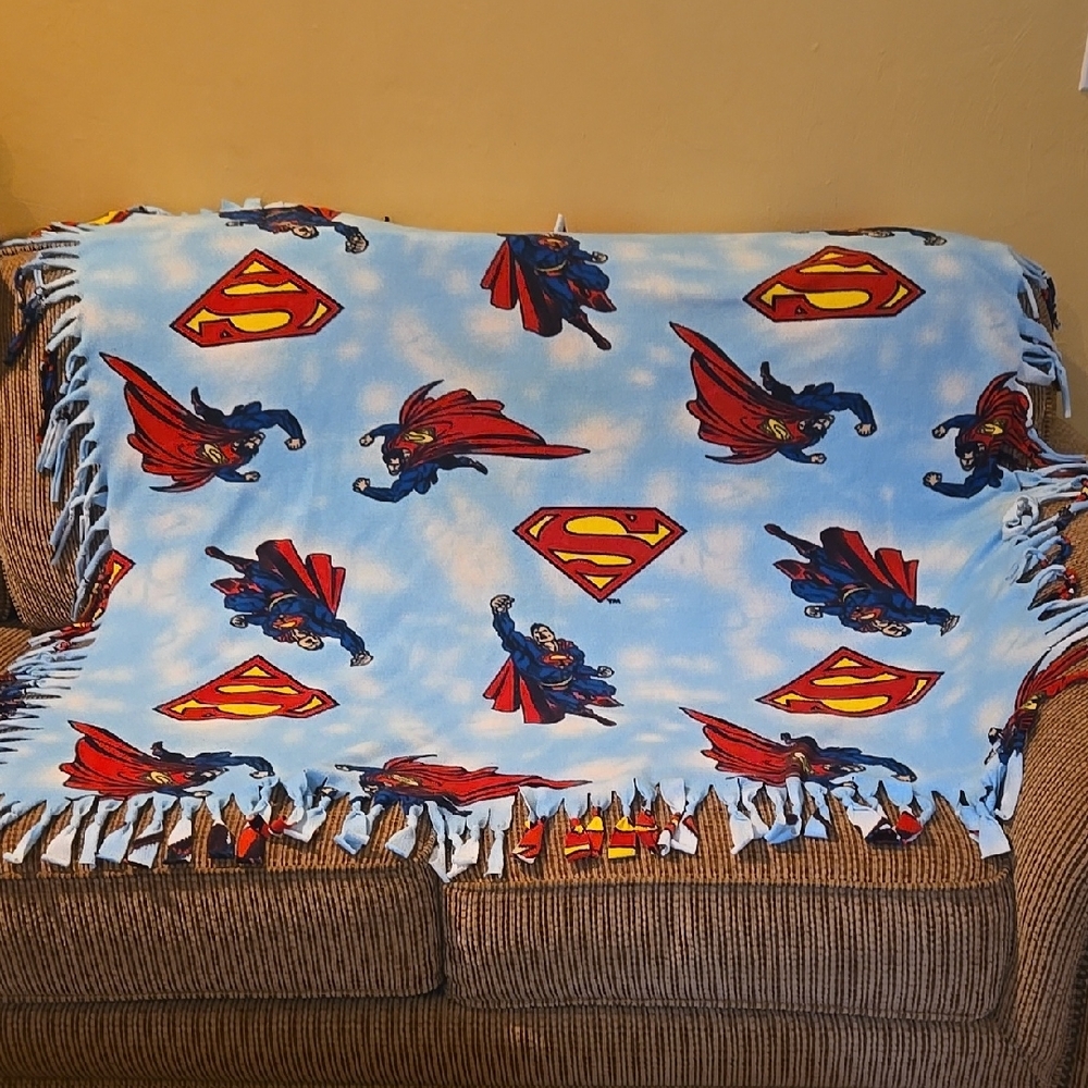 Superman Fleece Throw Blanket